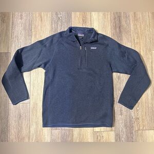 Patagonia Deep Blue Half-Zip Fleece